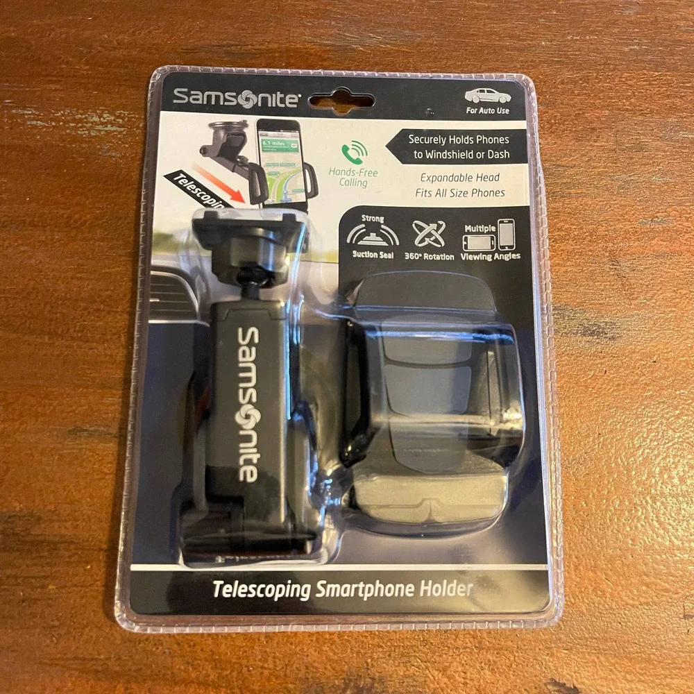 NWT Samsonite Telescoping Smartphone Holder